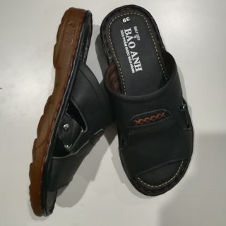 Dép da bò nam cao cấp thương hiệu Bảo Anh và Hồng Thạnh