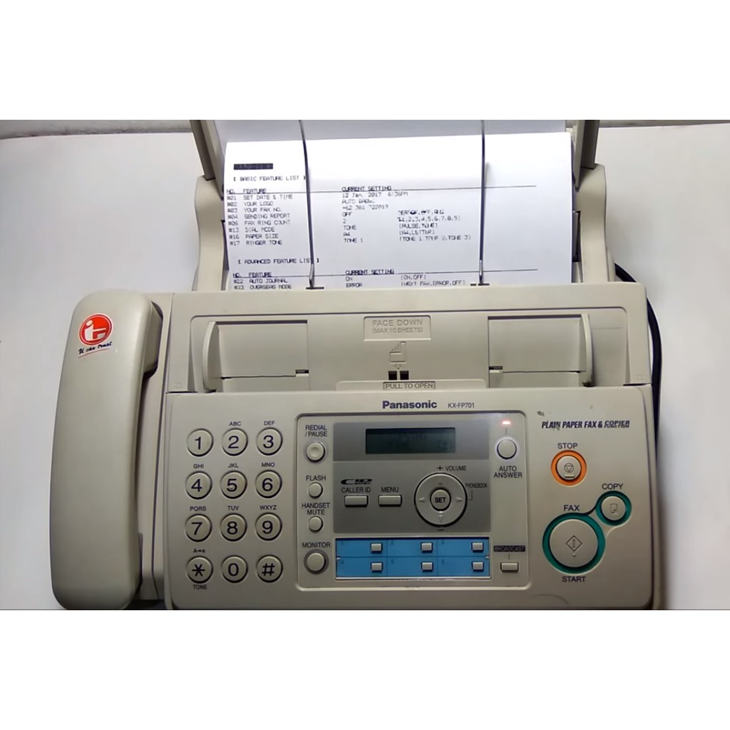 Máy Fax Panasonic KX-FP701