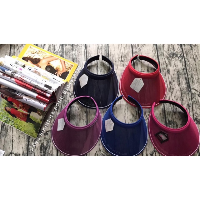 Mũ lưỡi vành nhựa