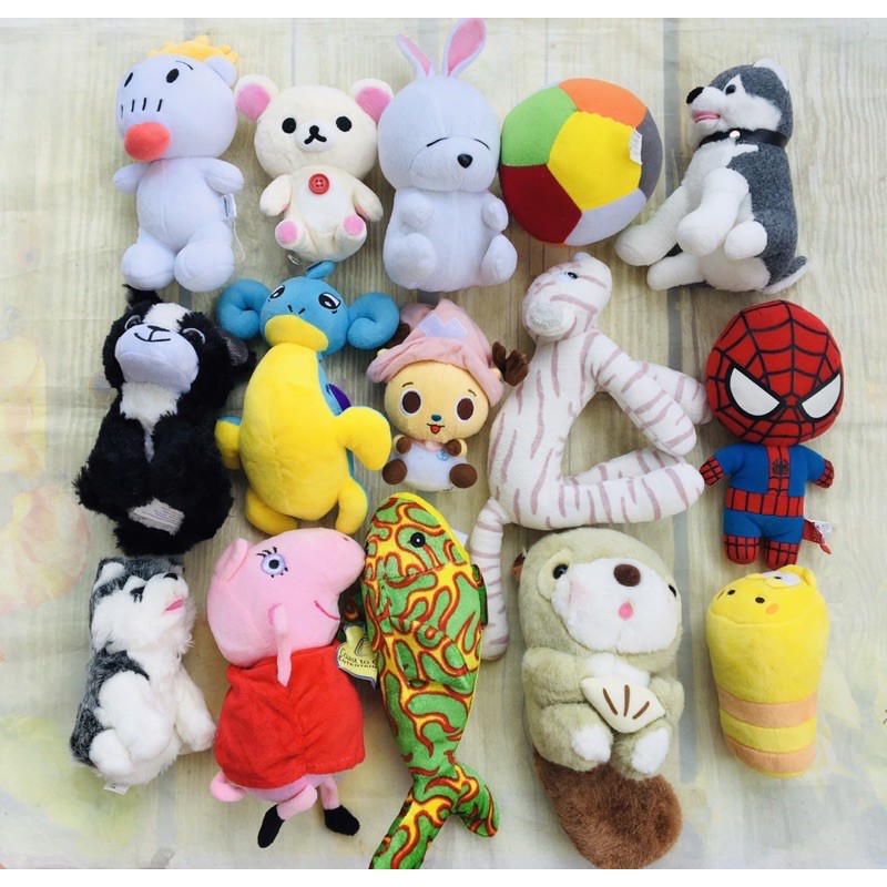 XL)Gấu bông rẻ 12-28cm