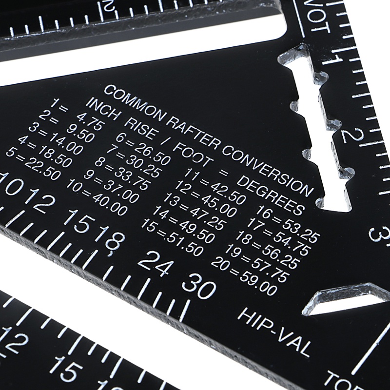 Hệ Thống Đo Góc Trần Hình Tam Giác 7 &quot;Bằng Hợp Kim Nhôm Màu Đen