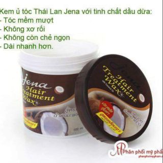 Kem Ủ Tóc Jena Coconut Hair Treatment Wax