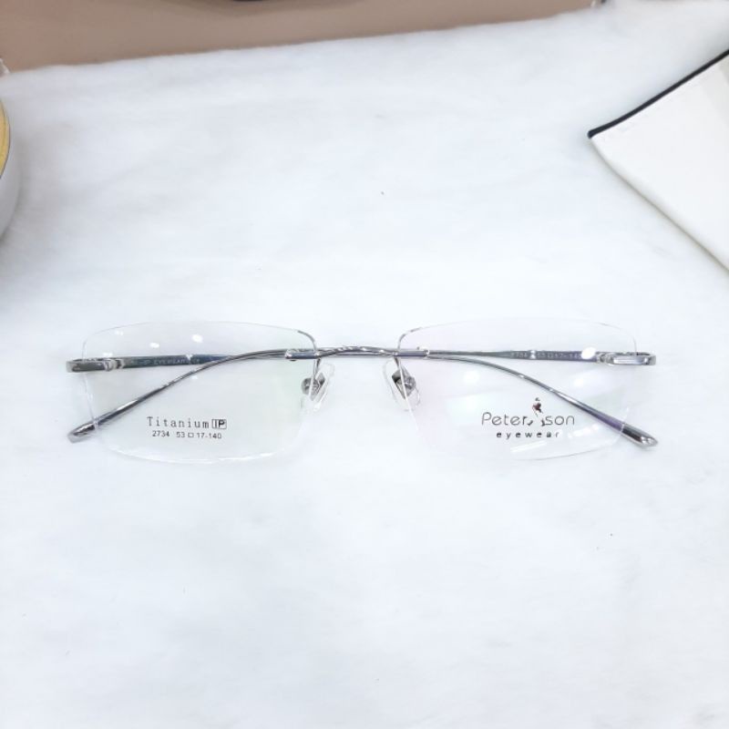 Gọng kính khoan Titanium peterson