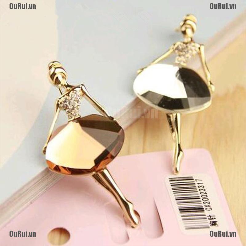 (FCC) Giày Múa Ba Lê Đế Bằng Đính Đá Thời Trang