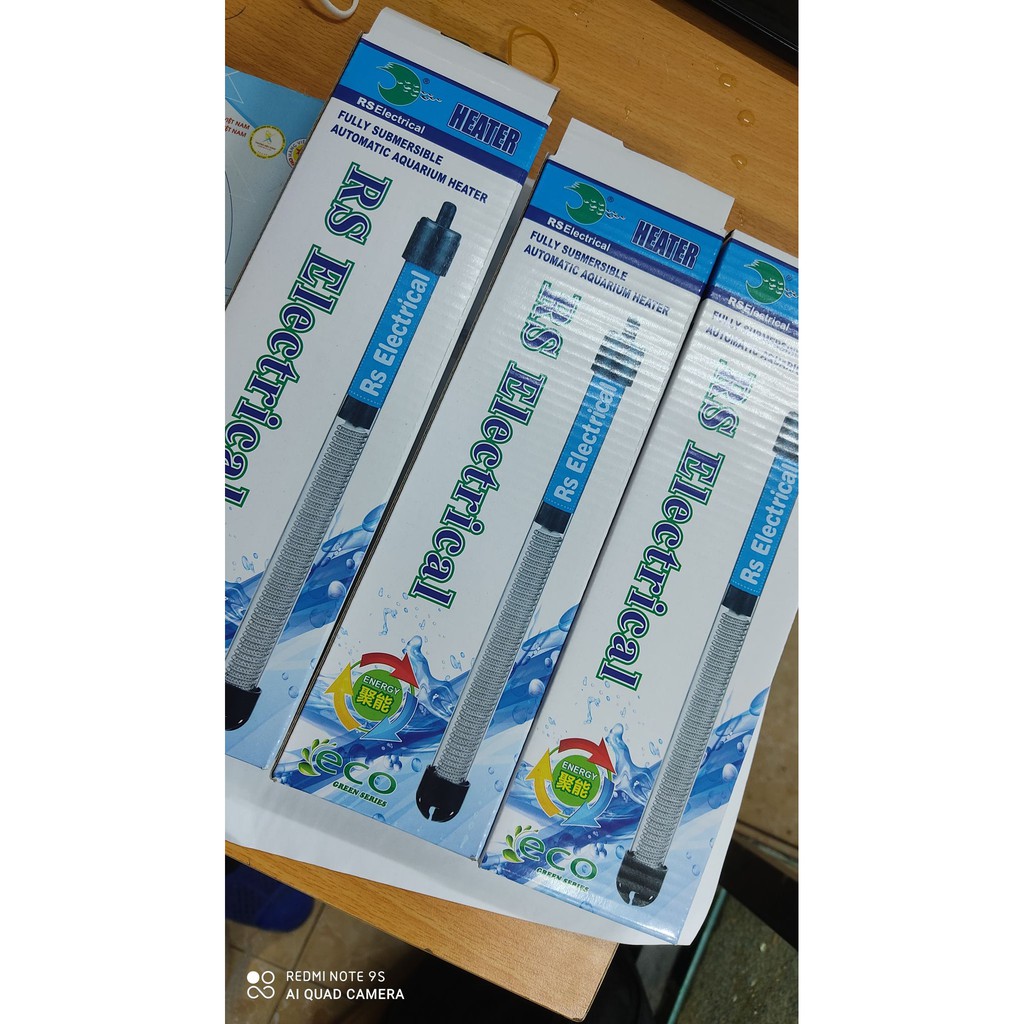 Sưởi RS 25w và 50w thủy tinh