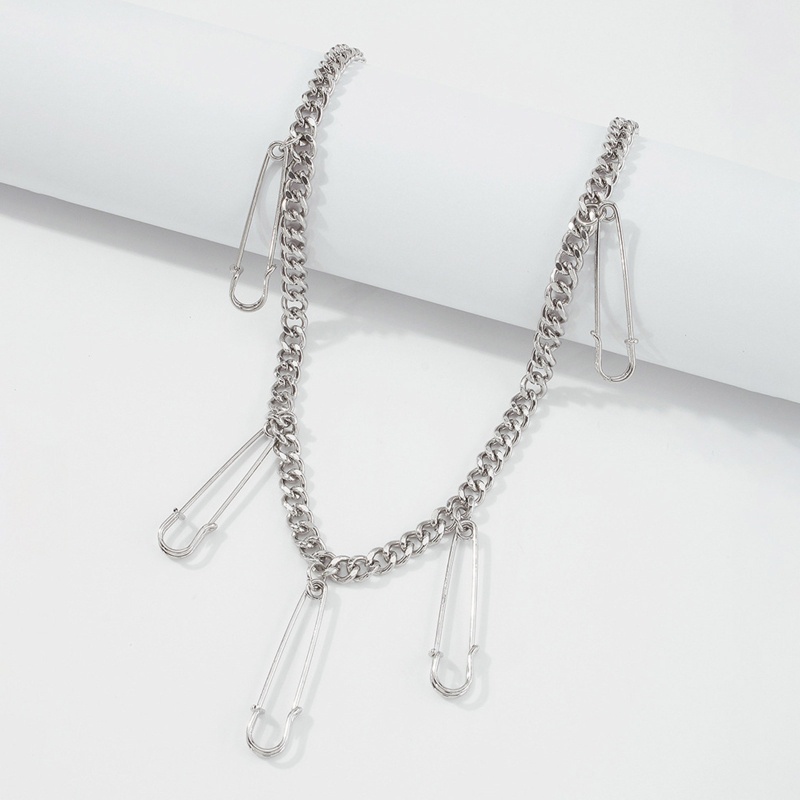 Youyo Móc Khóa Dạng Ghim Cài Nhiều Lớp Bằng Kim Loại Đường Phố Cho Nữ Pu