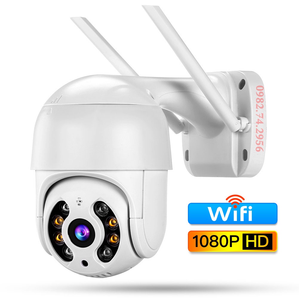 Camera xoay 360, Camera xoay 360 độ ngoài trời, Camera toàn cảnh 360 - Camera Hình Cầu Chống Nước Xoay 360 Độ 1920x1080P