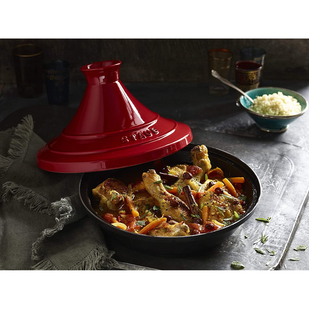Nồi TAJINE STAUB màu đỏ