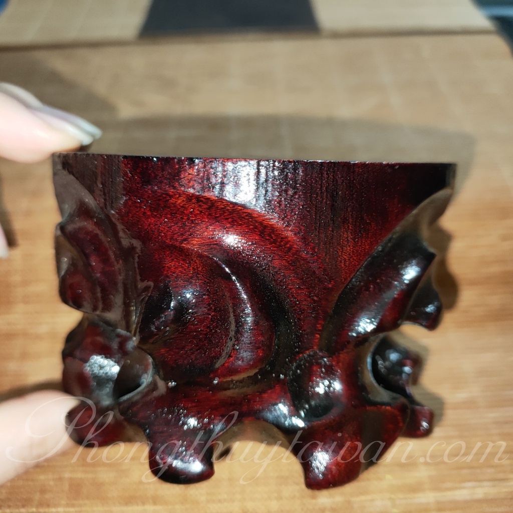 Đế kê Gỗ Tròn chân cao 9cm*6.2cm
