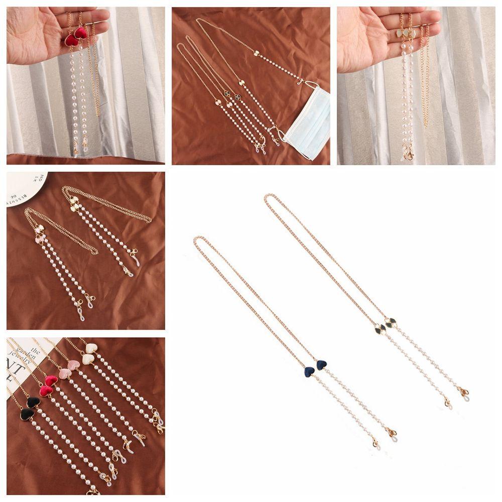 Dây Đeo Mắt Kính Hình Trái Tim &amp; Nơ Xinh Xắn Cho Nữ