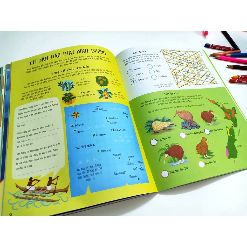 Sách - Vizibook - “Trò Chơi Phát Triển Tư Duy - BẢN ĐỒ BÍ ẨN”  5+