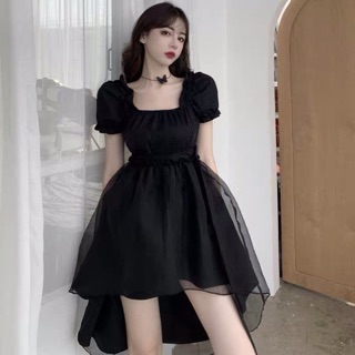 (Có Sẵn) ✨ VÁY MULLET TAY BỒNG PHỐI VOAN ✨ (kèm ảnh thật)