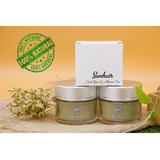 SUNHAIR TINH BỘT NHUỘM TÓC LÁ CÂY RỪNG (MÀU ĐEN)