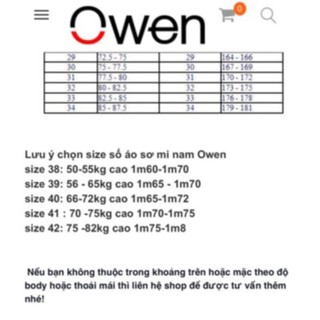 Áo sơ mi cộc Owen 20616