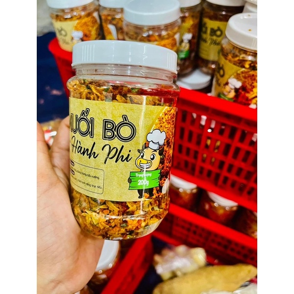 Bánh tráng phơi sương muối hành phi - set 300g bánh phơi sương, 200g muối hành phi, 1 bơ béo, 1 sốt tắc ớt rim