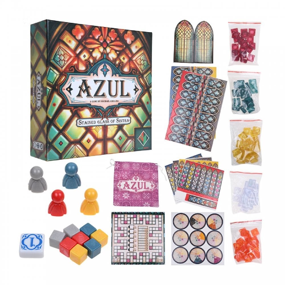 Game board Trò chơi Azul Stained Glass Of Sintra