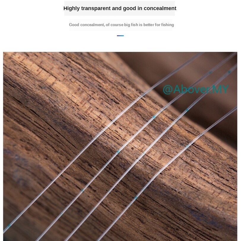 Cuộn Dây Câu Cá 100M Chất Liệu Nylon PE Màu Rằn Ri