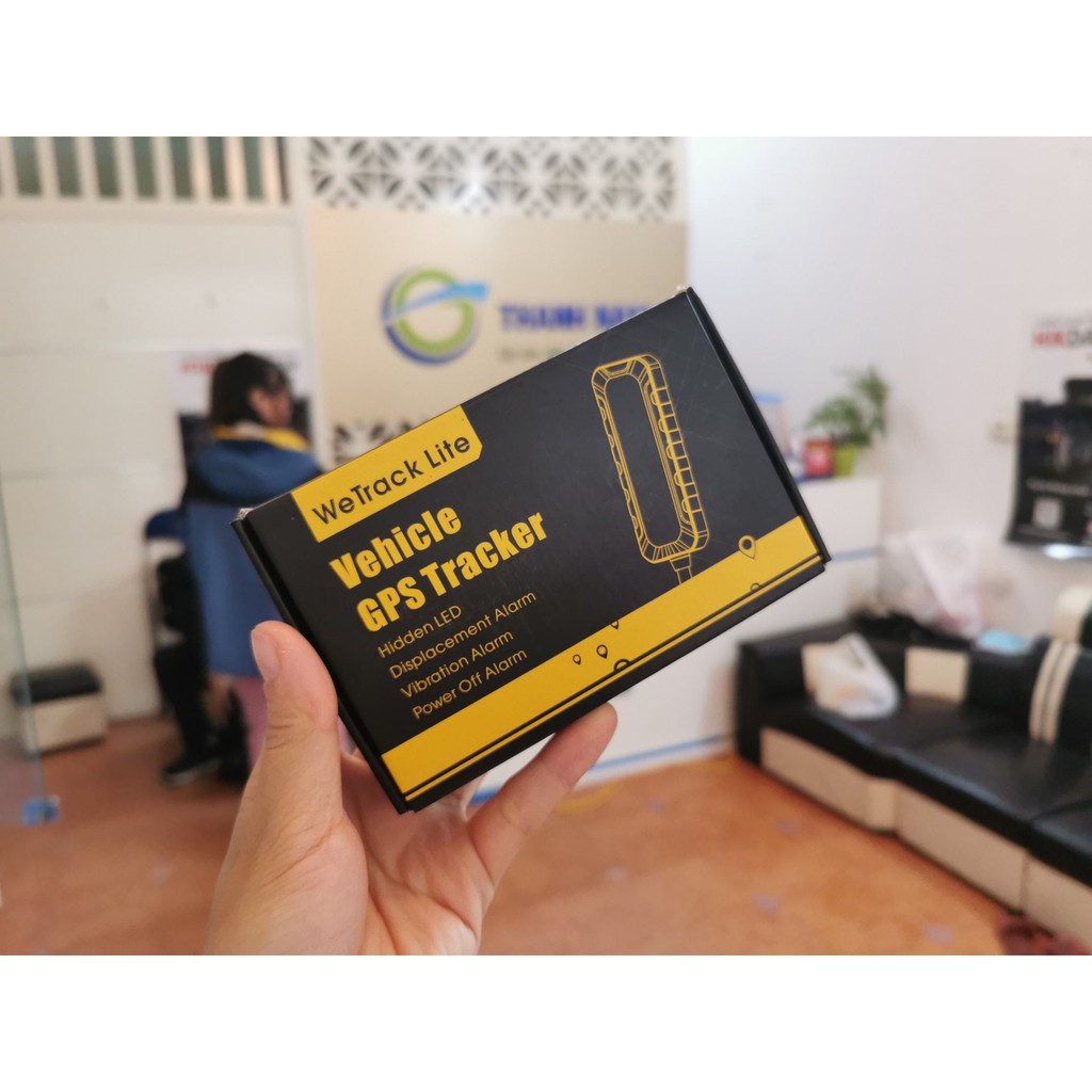 Định vị Wetrack Lite ô tô, xe máy siêu nhỏ, độ chính xác cao, miễn phí cước sim, phần mềm