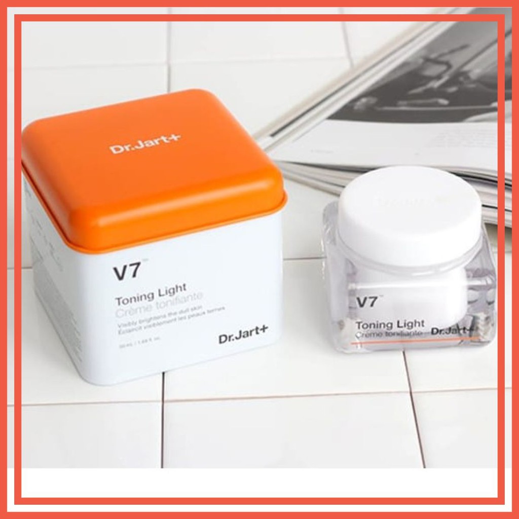 [Hộp Vuông] Kem dưỡng V7 Toning Light Dr.Jart+ 50ml