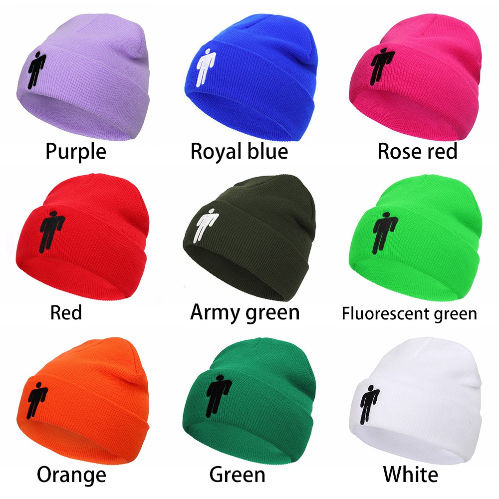 Mũ beanie unisex thêu hình phong cách Hiphop