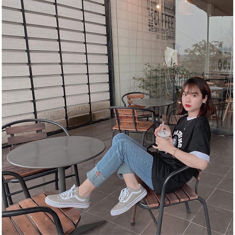 [Mã WAMT2405 giảm 10K đơn 0K] Giày Old Skool Classic Xám - Giày Sneaker Thể Thao Nam Nữ Cao Cấp UNDER Streetwear | BigBuy360 - bigbuy360.vn