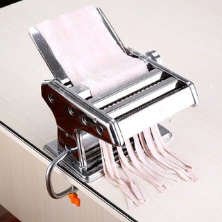 Máy cán mỳ quay tay 3 lưỡi dao làm mì tươi, vỏ bánh đa năng