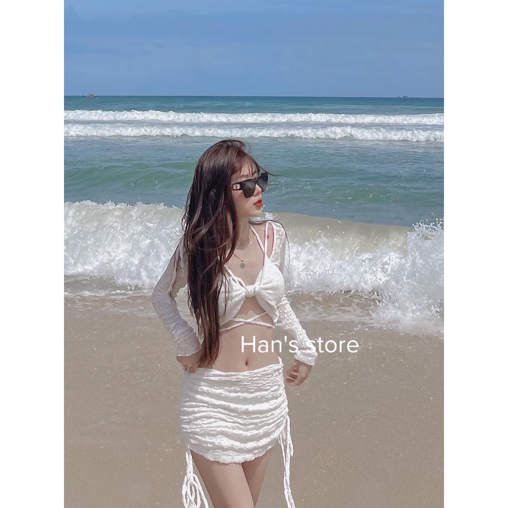 ( HÀNG SẴN) BỘ BIKINI CÓ MÚT ĐỆM NGỰC ĐI BIỂN SIÊU HOT ( ẢNH THẬT)