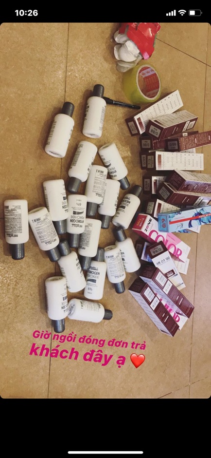 [ PHẢI TẨY] Hồng Anh Đào( TẶNG KÈM TRỢ NHUỘM + găng tay) | BigBuy360 - bigbuy360.vn