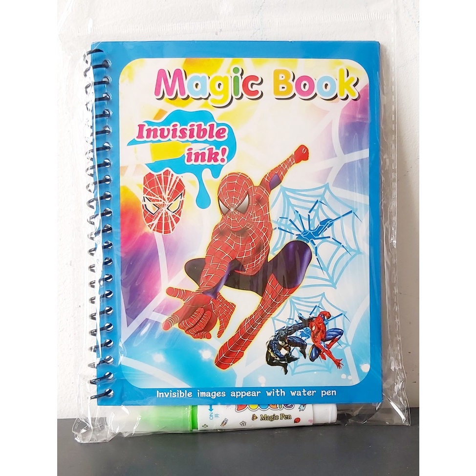 [Ngẫu Nhiên] Đồ chơi tranh tô màu nước, sách ma thuật bút vẽ nước, sách tập tô thần kì sử dụng nhiều lần