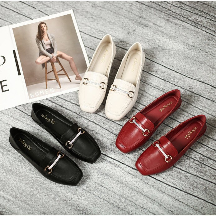 HÀNG CÓ SẴN (Size 40➡️44) _ Giày Oxford Khóa Dây Ngang da siêu mềm _Big Size | BigBuy360 - bigbuy360.vn