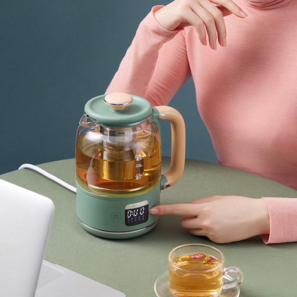 Bình pha trà đa chức năng 800ml Bear YSH-C08T1 - Hàng Chính Hãng