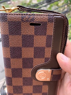 Flip cover (Ốp 2 mặt) LV dành cho Note 10 Plus