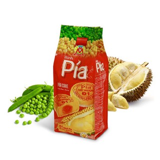 MỸ NGỌC _ 360g Bánh pía Đ1 ĐẬU XANH, SẦU RIÊNG, 1/2 TRỨNG MUỐI - Pia Cake Đ1 360g