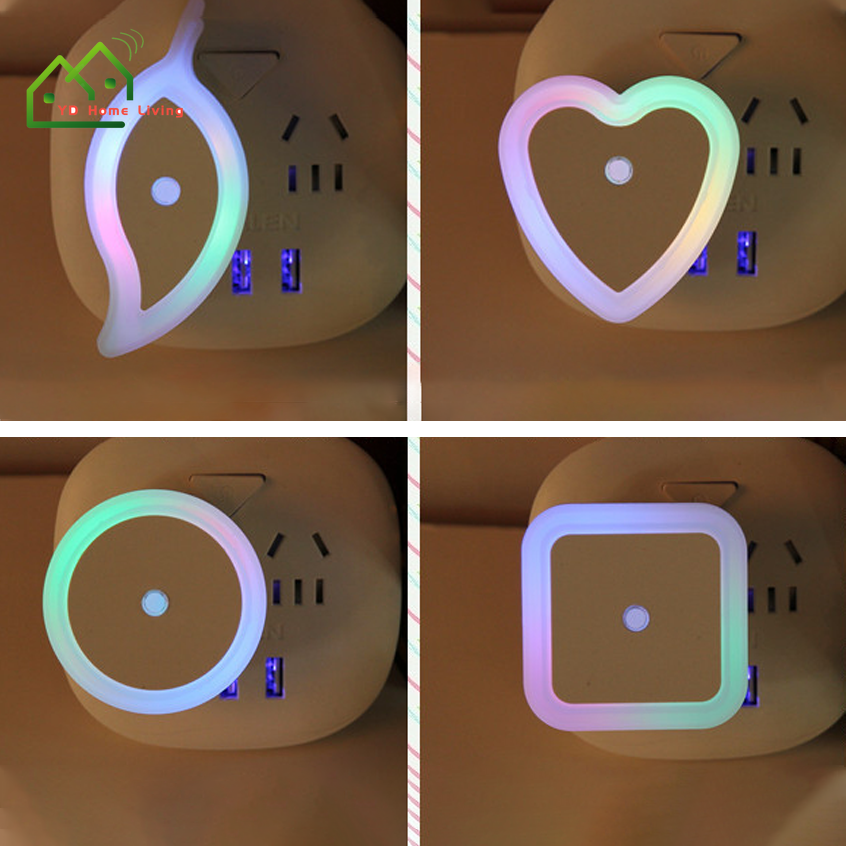 Đèn Ngủ Không Công Tắc Nhiều Màu Sắc Hình Dạng