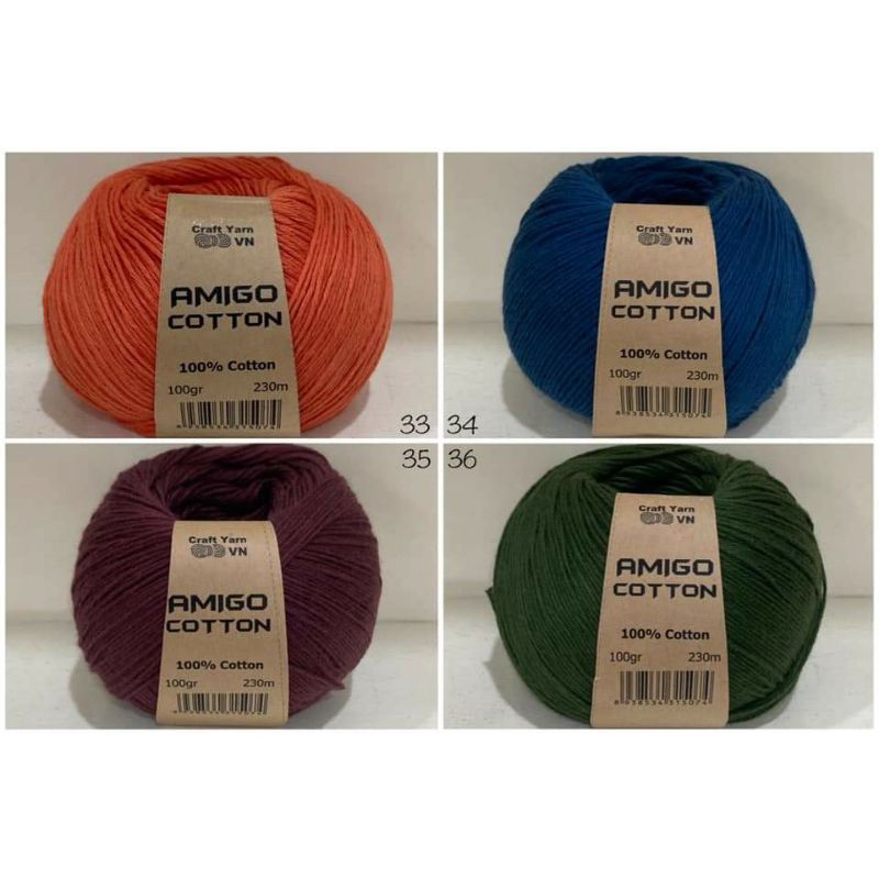 Amigo Craft Yarn, Sợi Amigo Cotton
