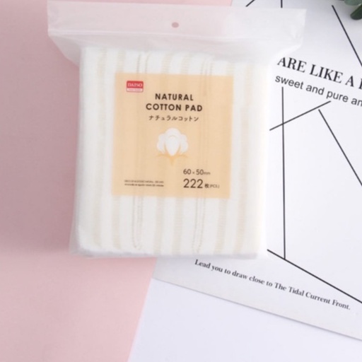 Bông Tẩy Trang 3 Lớp Cotton Pads Túi 222 Miếng