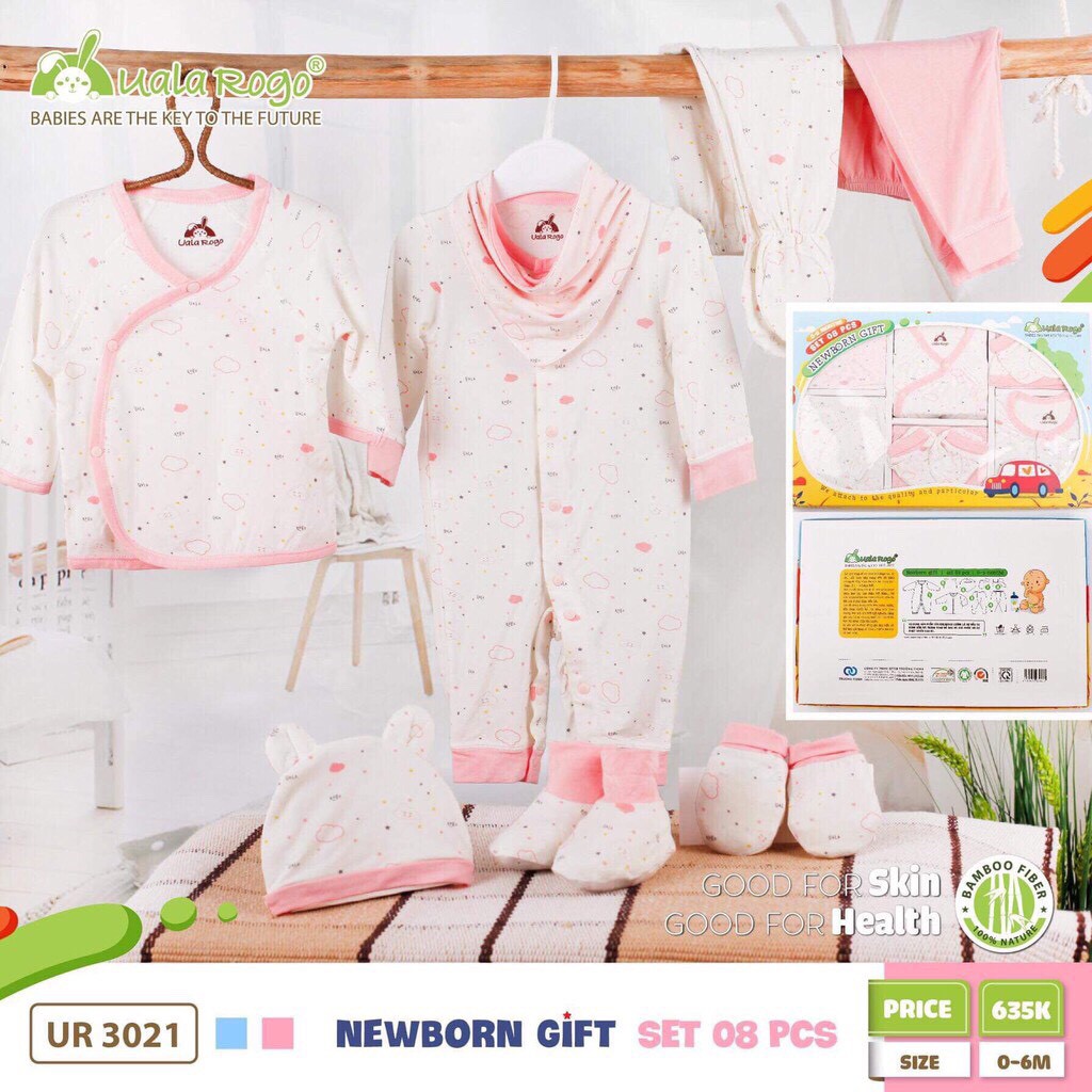 SET 8 MÓN CHO BÉ SƠ SINH UR 3021 UALA ROGO