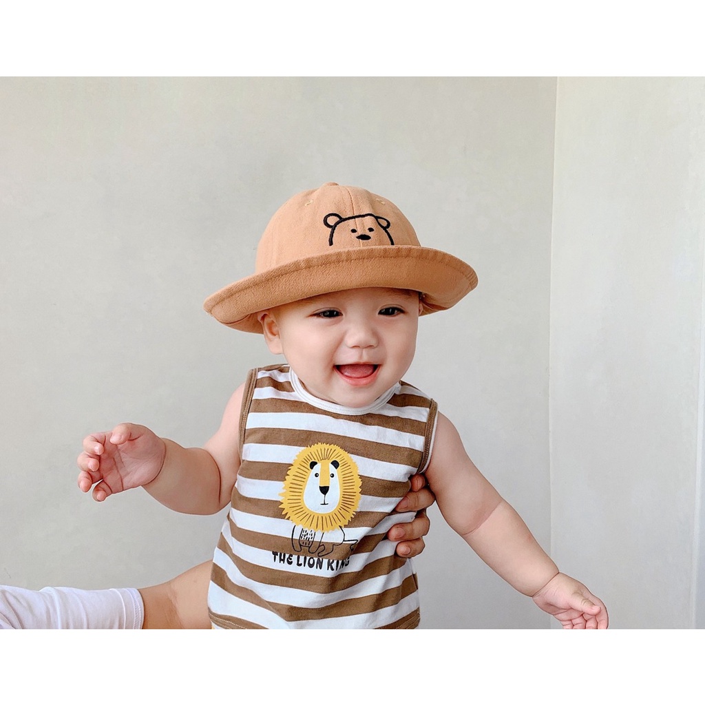 Bộ Ba Lỗ Bé Trai, Bé Gái 10-20kg Chất Cotton QC Co Giãn In Hình Hoạ Tiết, Đồ Sát Nách Cho Bé Mặc Hè - AN.KID