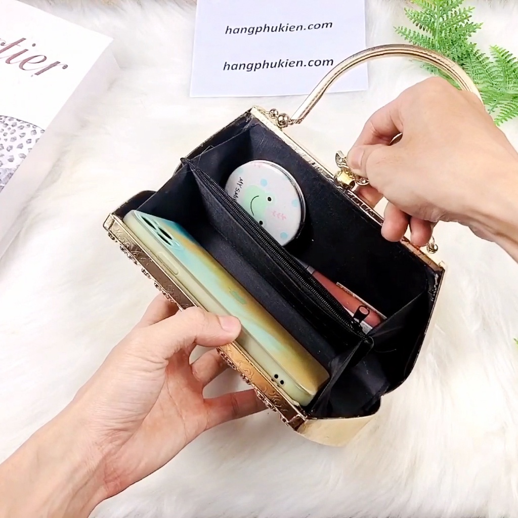 [Video] Ví Cầm Tay Nữ - Clutch Đi Tiệc (TX-030-1) MUA NHIỀU GIẢM GIÁ