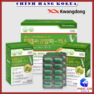 Viên Uống Bổ Não Kwangdong Circu Hàn Quốc, Hộp 120 viên