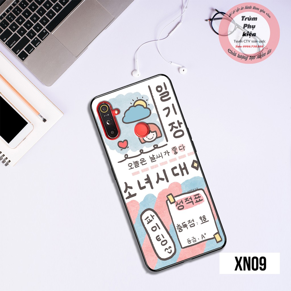 Ốp dành cho Realme C3 - Realme 5 - Realme 5 pro in hình bé gái siêu đáng yêu