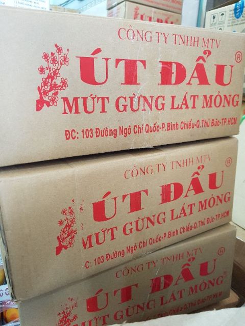 Mứt gừng Huế 400gr DATE luôn mới