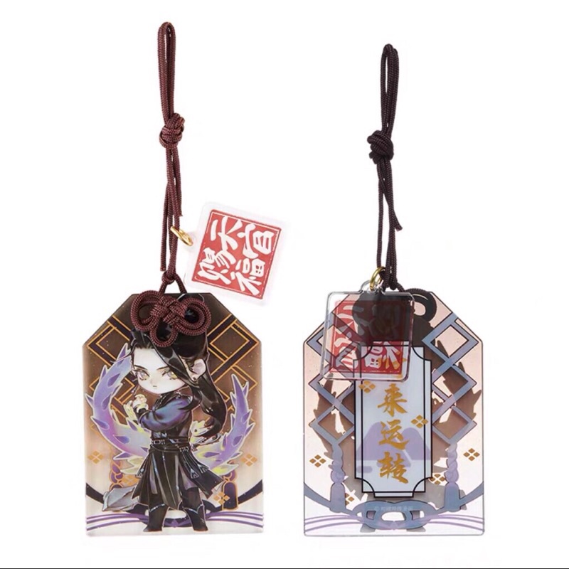 Túi treo may mắn acrylic Thiên Quan Tứ Phúc hàng chính hãng Bilibili