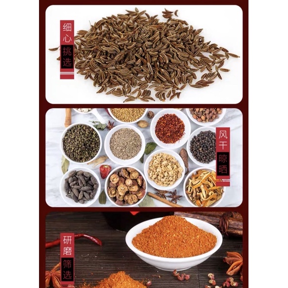 Gia Vị Ướp Thịt Nướng, BBQ, Cánh Gà Tứ Xuyên Gói 35g