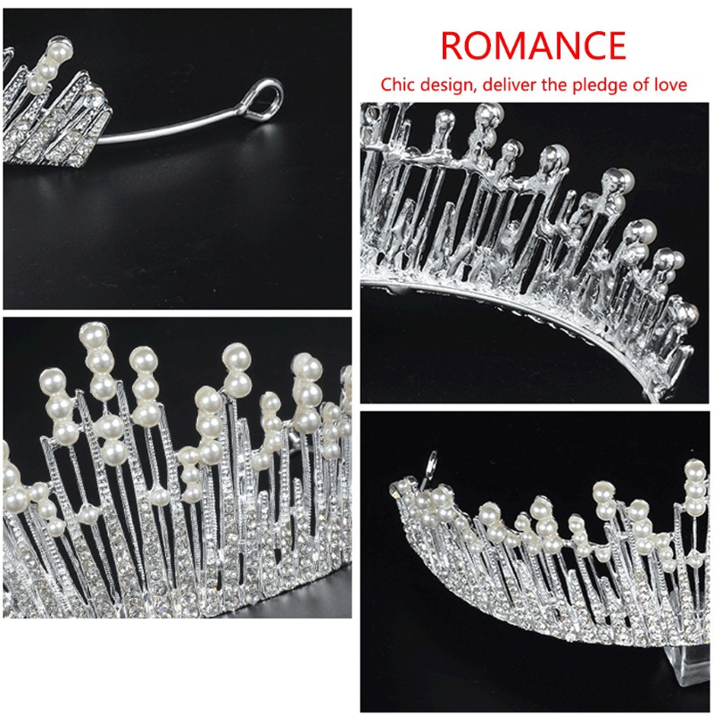 Vương miện công chúa xi * vintage cho cô dâu