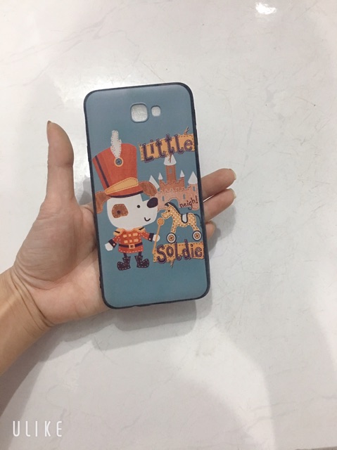 Ốp lưng J7Prime, J7 Prime chú Dog đội mũ