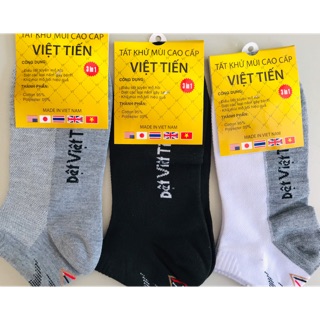 1 Đôi Tất Việt Tiến Cổ Ngắn Chính Hãng