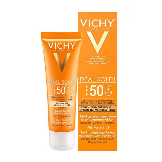 Kem chống nắng Vichy SPF 50 Ideal Soleil Emulsion Anti-Brillance