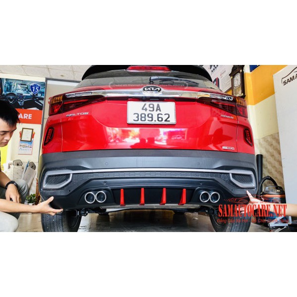 Độ Body Ốp Cản Trước Sau Kia Seltos