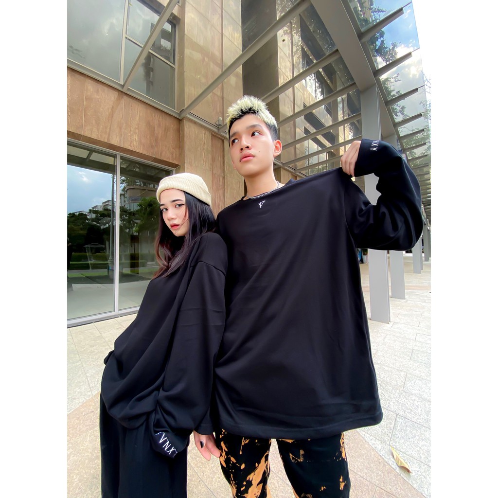 ÁO THUN TAY DÀI UNISEX FVNXY - FORM SUÔNG RỘNG THOẢI MÁI | BigBuy360 - bigbuy360.vn